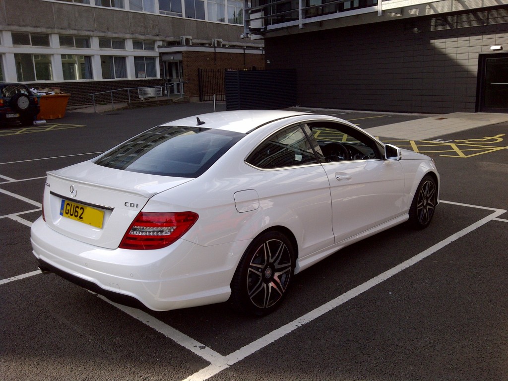 C250 Coupe Rear